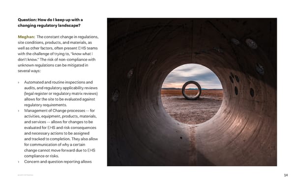 Ask the EHSQ Expert - Page 14